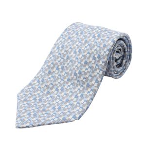 【中古】 エルメス HERMES ネクタイ 総柄 シルク ネクタイ レディース Used A