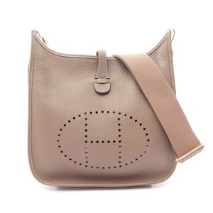 【中古】 エルメス HERMES ショルダーバッグ エヴリン 3 トロワ PM エトゥープ エトゥープ その他 エヴリン3PM エトゥープ レディース Used A