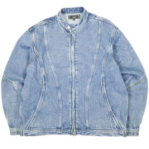KITH NYC (Kith New York City) 26SS Kith Denim Adrien Moto Jacket 26011060002110 S Mid Indigo Denim Jacket Outerwear [Used] [KITH NYC]