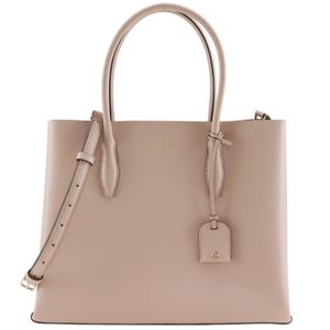 케이트 스페이드 Kate Spade 에바 미디엄 사첼 토트백 2WAY 숄더 레더 베이지斜め掛け,肩掛け,手提げ,2way,A5 오픈 Eva Medium Satchel 여성용【중고】