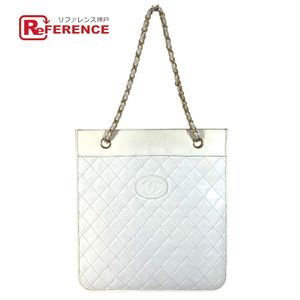 CHANEL 250*** Vintage CC Coco Mark Logo Flat Quilted Matelassé Shoulder Bag