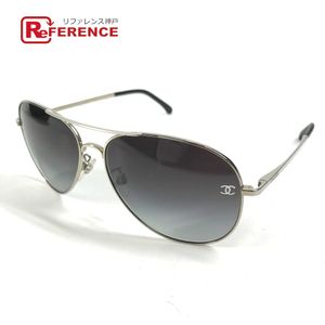 CHANEL Teardrop Logo CC Coco Mark Sunglasses