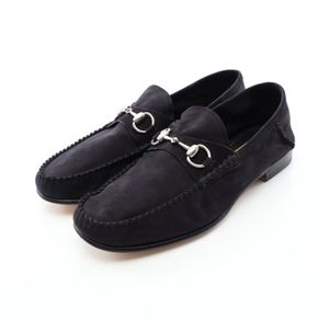 [Pre-owned] Gucci GUCCI Loafers Horsepit 1953 831269 Suede Horsepit 1953 Loafers Men's Unused