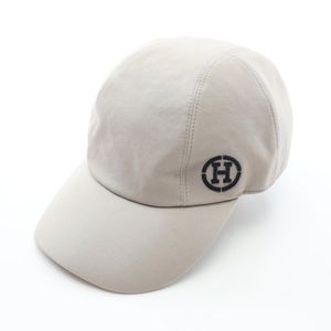 【中古】 エルメス HERMES キャップ マイルH サークル グレー その他 キャップ ユニセックス Used A