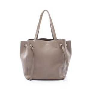 [Used] Celine CELINE Phantom Small Tote Bag 176023 Greige Leather Cabas Phantom Small Women's Used B