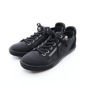 [Used] LOUIS VUITTON sneakers, Adventure side zip, PVC coated canvas, men's sneakers, unused.