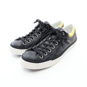 [Used] Louis LOUIS VUITTON Damier Graphite PVC Coated Canvas Suede Sneakers for Men, Unused