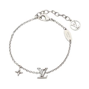 [Used] Louis Vuitton LOUIS VUITTON Bracelet LV Iconic Stainless Steel Bracelet Women's Used A