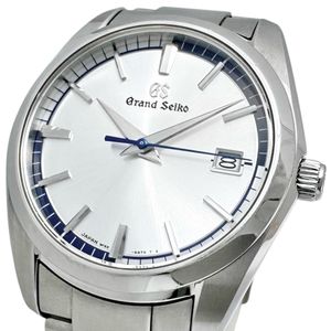 SEIKO Grand Seiko SBGX271/9F62-0AB0 Watch with Box, Stainless Steel, Quartz, Silver Dial/Silver Strap, Men's [Used]