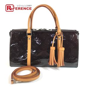 LOUIS VUITTON AA1148 Monogram Vernis Fringe Tassel Sienega Handbag
