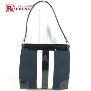 GUCCI Vintage Logo Stripe Shoulder Bag