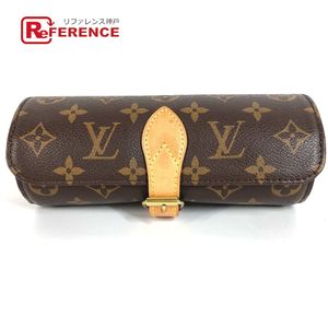 LOUIS VUITTON SN0173 Monogram Etui 3 Montres Pouch