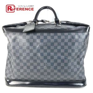 LOUIS VUITTON AA0088 Damier Graphite Grimo Boston Bag
