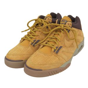 Unused ▲NIKE 749957-700 AIR TECH CHALLENGE 3 Andre Agassi Signature Model Sneakers Camel 27.5cm Men's