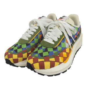 Mint condition ▲NIKE sacai Jean Paul Gaultier DR5209-300 Air Woven VaporWaffle sneakers, multi-color, size 26cm, men's, with box.