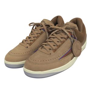 Unused ▲NIKE Two 18 Nike Two Eighteen DV7129-222 AIR JORDAN 2 RETRO LOW SP Sneakers Braun 26cm Men's with Box
