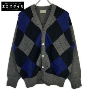Comme des Garçons Homme 90s Tanaka Homme HN-080180 Argyle Knit Cardigan (No label) [Used]