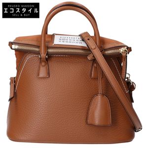 Maison Margiela 19AW S56WG0082 P0396 Camel 5AC Classic Mini 2-Way Shoulder Bag - [Used]