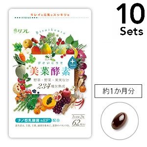 [Set of 10 bags] Mina Enzyme Plus 62 tablets