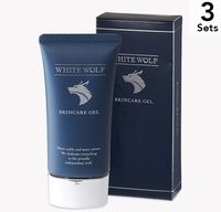 【3本セット】オールインワンスキンケア ホワイトウルフ メンズ スキンケア 男性用 50g/約1カ月分) 医薬部外品 化粧品