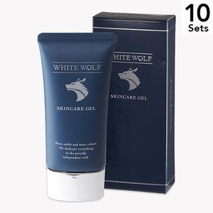 【10件套裝】白狼男士多效合一保養品(50克/約1個月用量)醫藥部外品妝