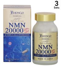[ชุด 3 ชิ้น] [ผลิตภัณฑ์เสริมอาหาร] NMN20000 อาหารเสริม 70 เม็ด