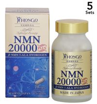 [ชุด 5 ชิ้น] [ผลิตภัณฑ์เสริมอาหาร] NMN20000 อาหารเสริม 70 เม็ด