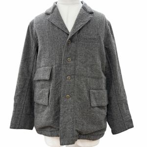 Excellent condition ▼ T.T TAIGA TAKAHASH LOT.308 Sack Jacket 100% Wool Tweed Single-breasted Tailored Jacket Gray Size 38 Made in Japan Men's