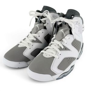 Unused ▲NIKE CT8529-100 AIR JORDAN 6 RETRO JORDAN BRAND Leather High-Top Sneakers White/Gray 28.5cm Men's with Box