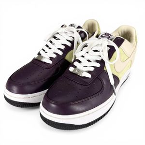 Unused ▲NIKE Air Force 1 Low Premium BOBBITO GARCIA Low-Cut Sneakers, 2007 Model, 316892-521, Aubergine Beach Volt, Size 26cm, Men's, with Box.