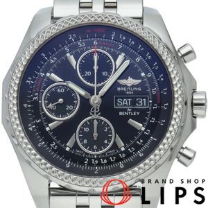 ブライトリング ベントレーGT クロノグラフ スペシャルエディション Bentley GT Chronograph A13362/A1336224/BB57 箱 保証書 SS メンズ時計 ブラック 仕上げ済 美品 【中古】