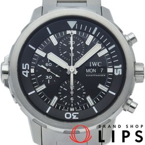 インターナショナルウォッチカンパニー IWC アクアタイマー クロノグラフ Aquatimer Automatic Chronograph IW376804 箱 保証書 SS メンズ時計 ブラック 仕上げ済 美品 【中古】