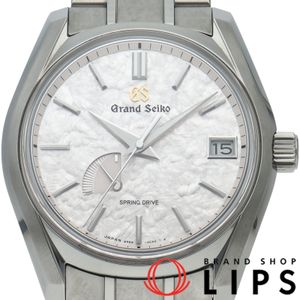 セイコー グランドセイコー スプリングドライブ 40mm 花筏 ヘリテージコレクション Grand Seiko Spring Drive Heritage Collection SBGA443/9R65-0DG0 箱 保証書 チタン メンズ時計 ピンク 美品 【中古】