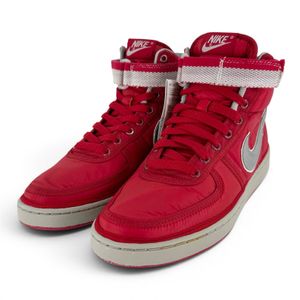 Unused ▲NIKE 325317-601 VANDAL HIGH SUPREME Vintage Velcro High-Top Sneakers RED/ Gray 27.5cm Men's with Box