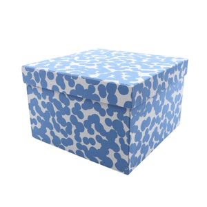 [Used] mina perhonen SODA WATER Box, Blue Silk Box, Unisex, Used A