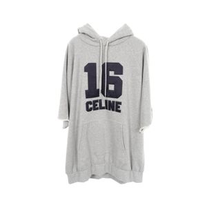 【二手】Celine CELINE連帽衫 16 貼布超大款連帽衫 2X83D670Q 純棉連帽衫 女款 二手 A