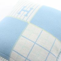 【중고】 에르메스 HERMES 아발론 카브리올 쿠션 울 쿠션 유니섹스 중고 A급