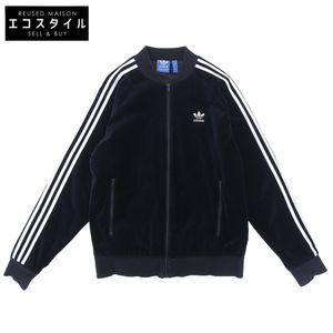Adidas Velour Track Jacket, Men's, Navy, Size O, AO3567, O [Used]