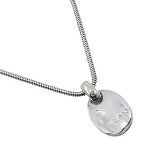 Chanel Icon Necklace, Sterling Silver 925, Approx. 12.4g, Women's [Pre-owned]
