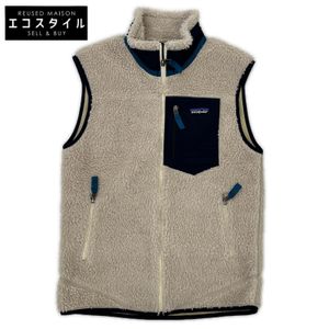 Patagonia 22FW 23048 White Classic Retro Vest with Boa Lining, Size S [Used]