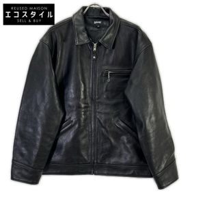 Schott 782-5950014 Black Lamb Leather Trucker Jacket XL [Used]