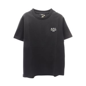 [Used] A.P.C. Short-Sleeve T-Shirt COHBU Logo Embroidery M26388COHBUTZCXL Cotton T-Shirt Unisex New