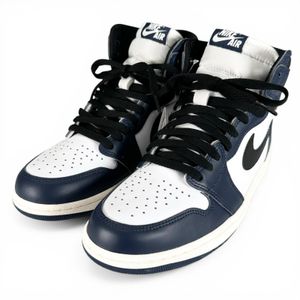 Unused ▲NIKE DZ5485-401 Air Jordan 1 Retro High OG Air Jordan High-Top Sneakers Navy Black 28cm Men's with Box