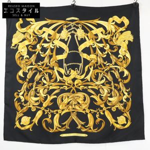 愛馬仕 [成色極佳] LE MORS A LA CONETABLE 絲綢方巾 90 [二手]
