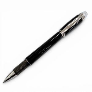 極美品△MONTBLANC モンブラン スターウォーカー Pix ホワイトスター キャップ式 ボールペン ブラック シルバー ドイツ製 メンズ 筆記確認済み オススメ◎