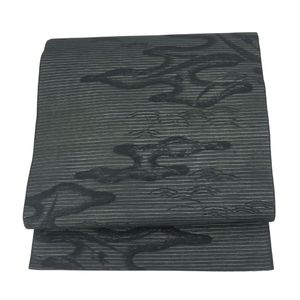 Ro Nagoya obi (thin silk sash), pure silk (excluding gold and silver threads) [Used]
