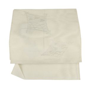 Gauze Nagoya obi (sash), synthetic fiber [Used]