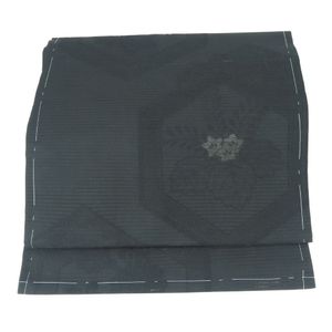Ro Nagoya obi (thin silk sash), pure silk (excluding gold and silver threads) [Used]