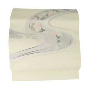 Nagoya obi (sash), pure silk (excluding gold and silver threads) [Used]