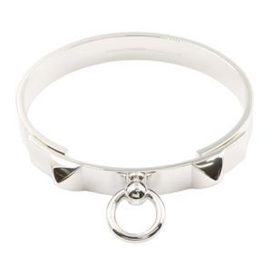 [Used] Hermes HERMES Bangle Collier de Chien Bangle LG Wrist size 16cm Sterling Silver 925 Collier de Chien Bangle LG Women's Used A